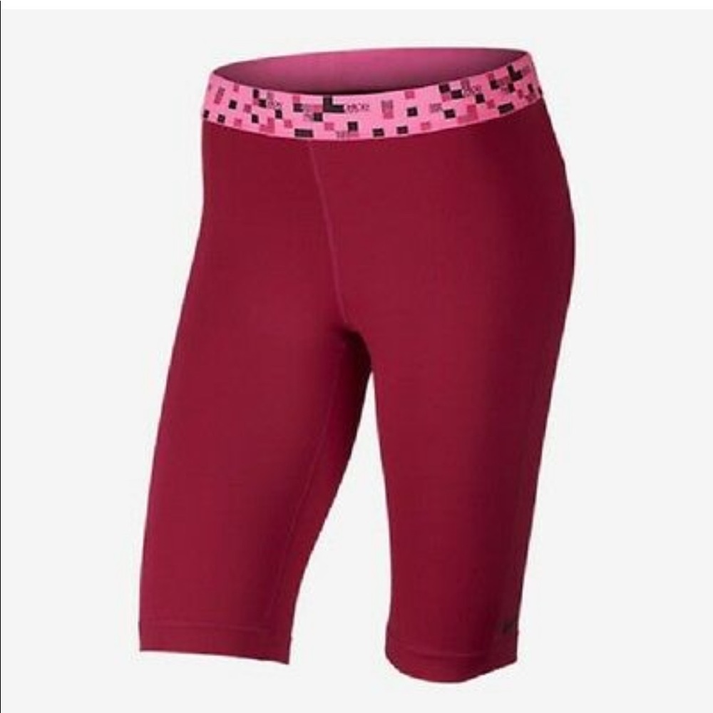 Nike Women's Pro Core 11" Compression Shorts Running Training Gym Tennis